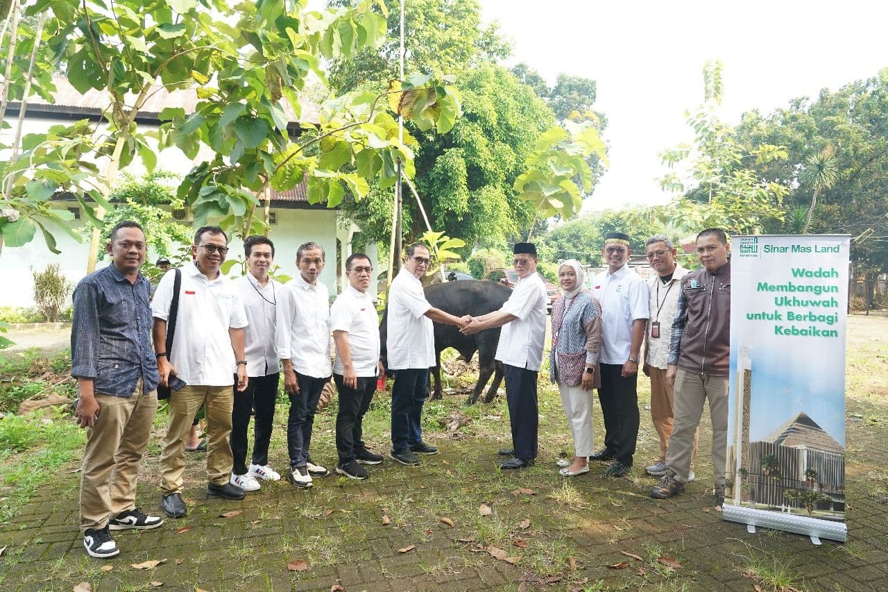 Iduladha 1446 H, YMSML Gelar Salat Id dan Salurkan 454 Ekor Hewan Kurban