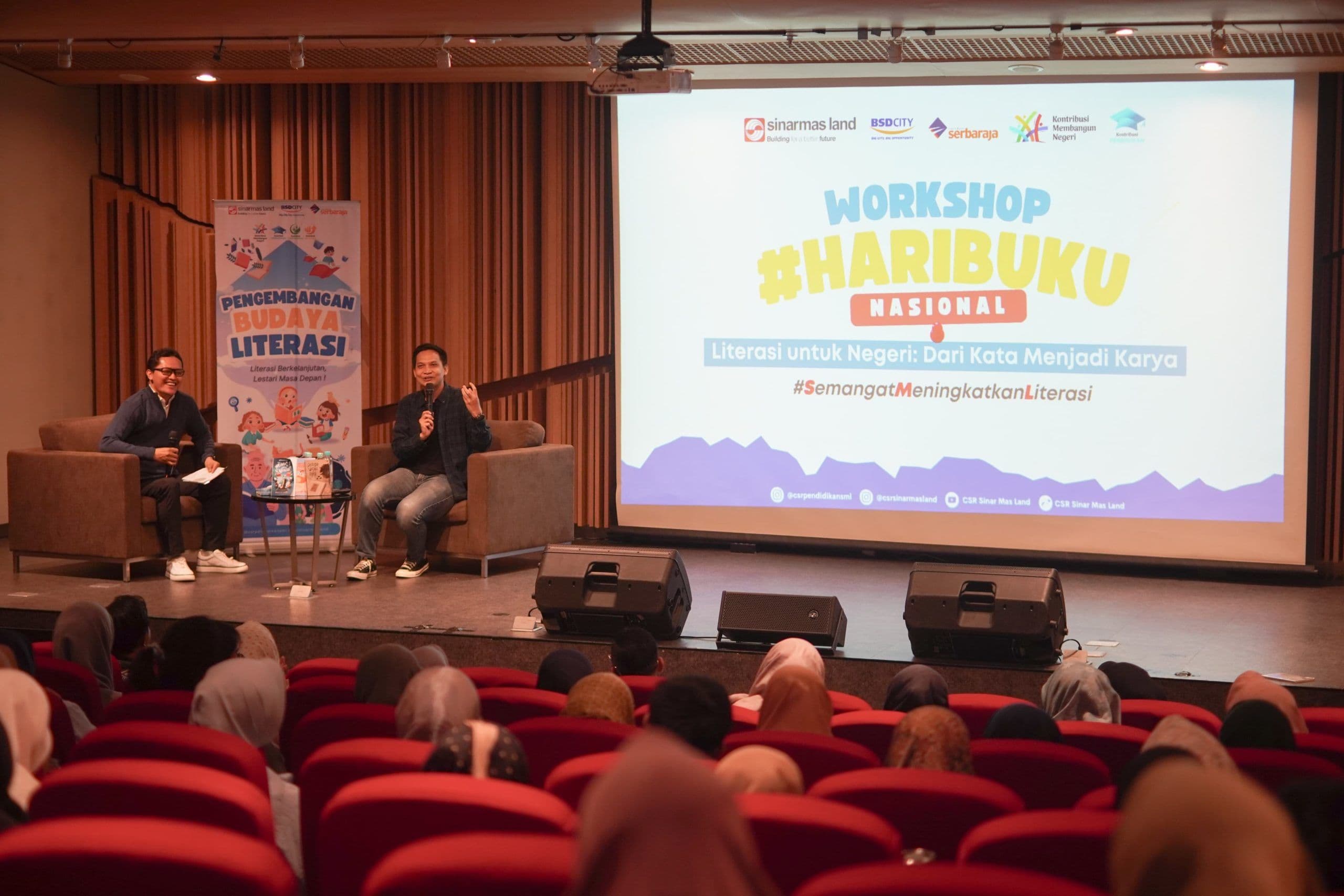 Tingkatkan Budaya Literasi, Sinar Mas Land Gelar Workshop & Lomba Menulis