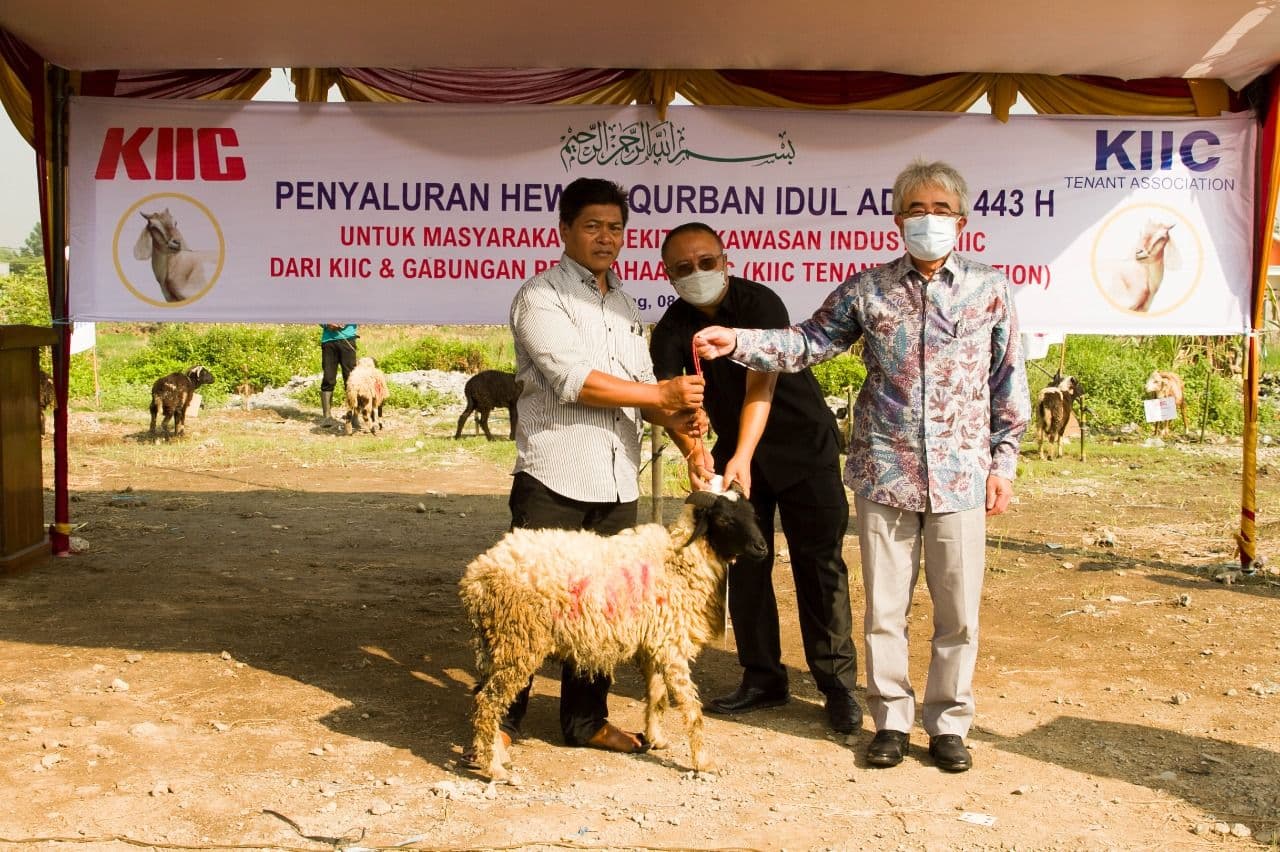 Sinar Mas Land dan Tenant Association Salurkan Hewan Kurban