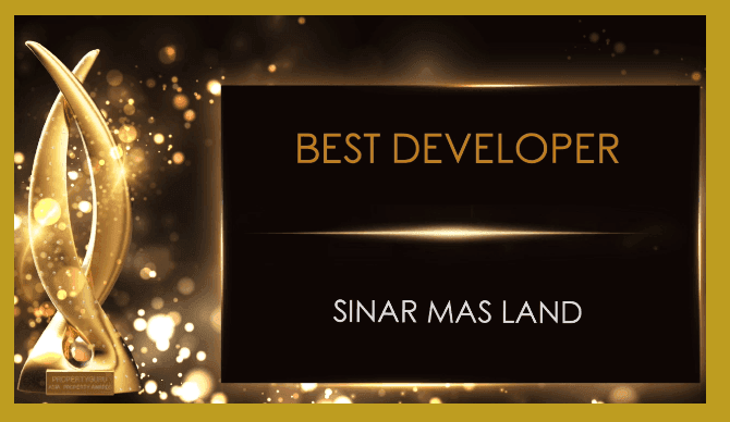 Sinar Mas Land Terpilih Sebagai Best Developer of The Year  di Ajang Indonesia Property Awards 2020