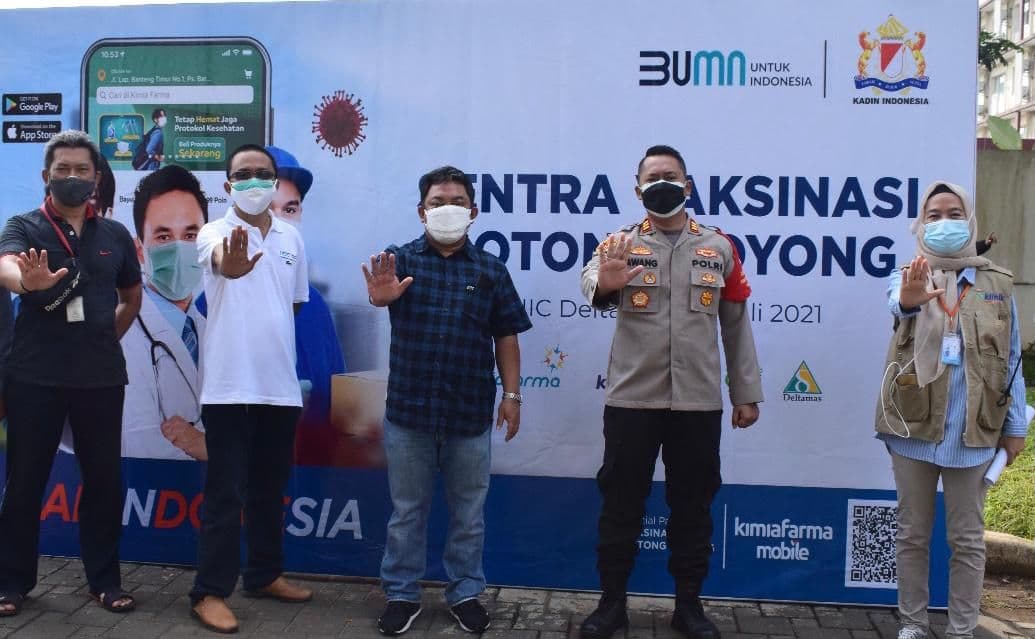 Sinar Mas Land Gelar Sentra Vaksin Gotong Royong di Kota Deltamas Cikarang