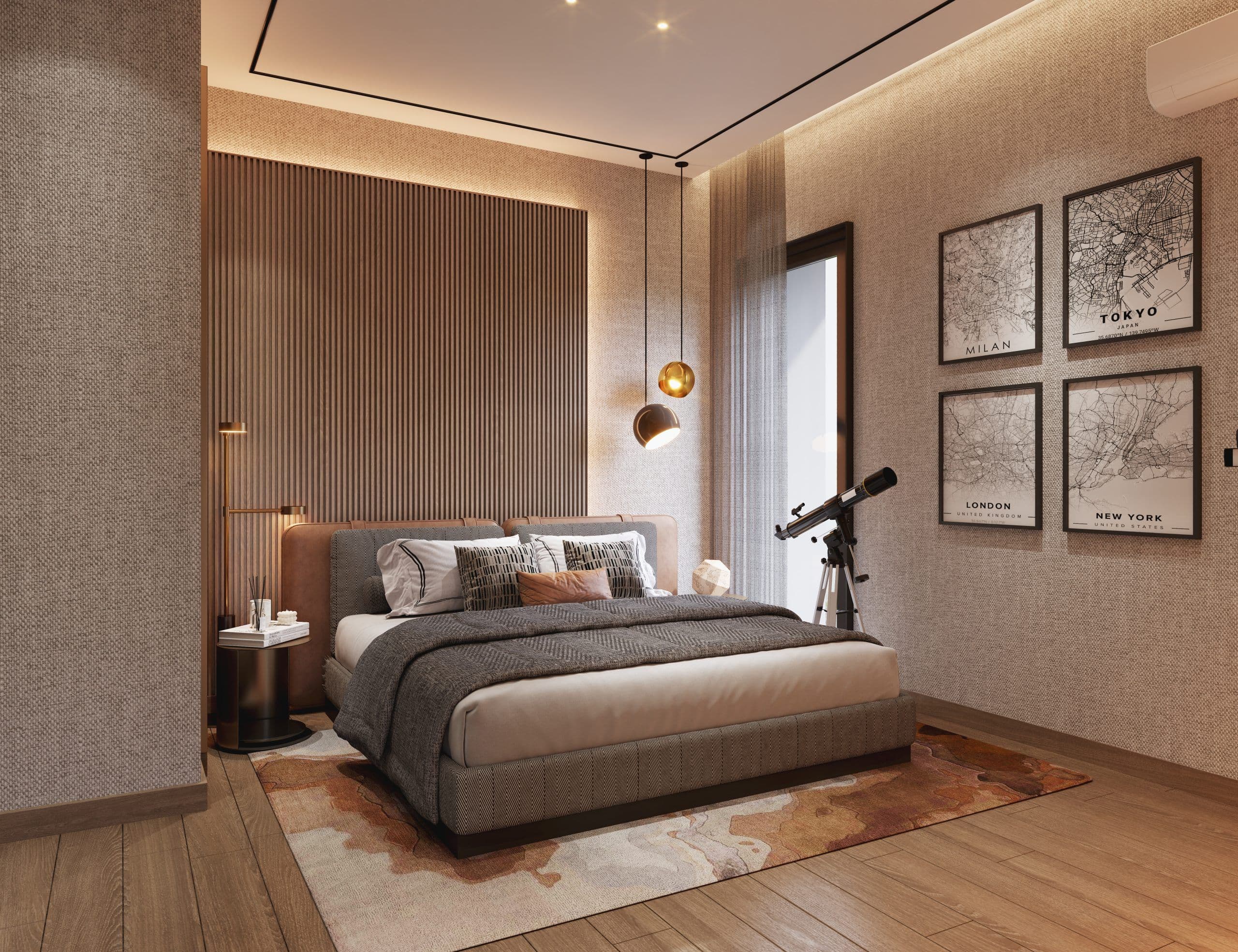 Sentuhan Klasik dan Modern dalam Desain Kamar Tidur Mewah