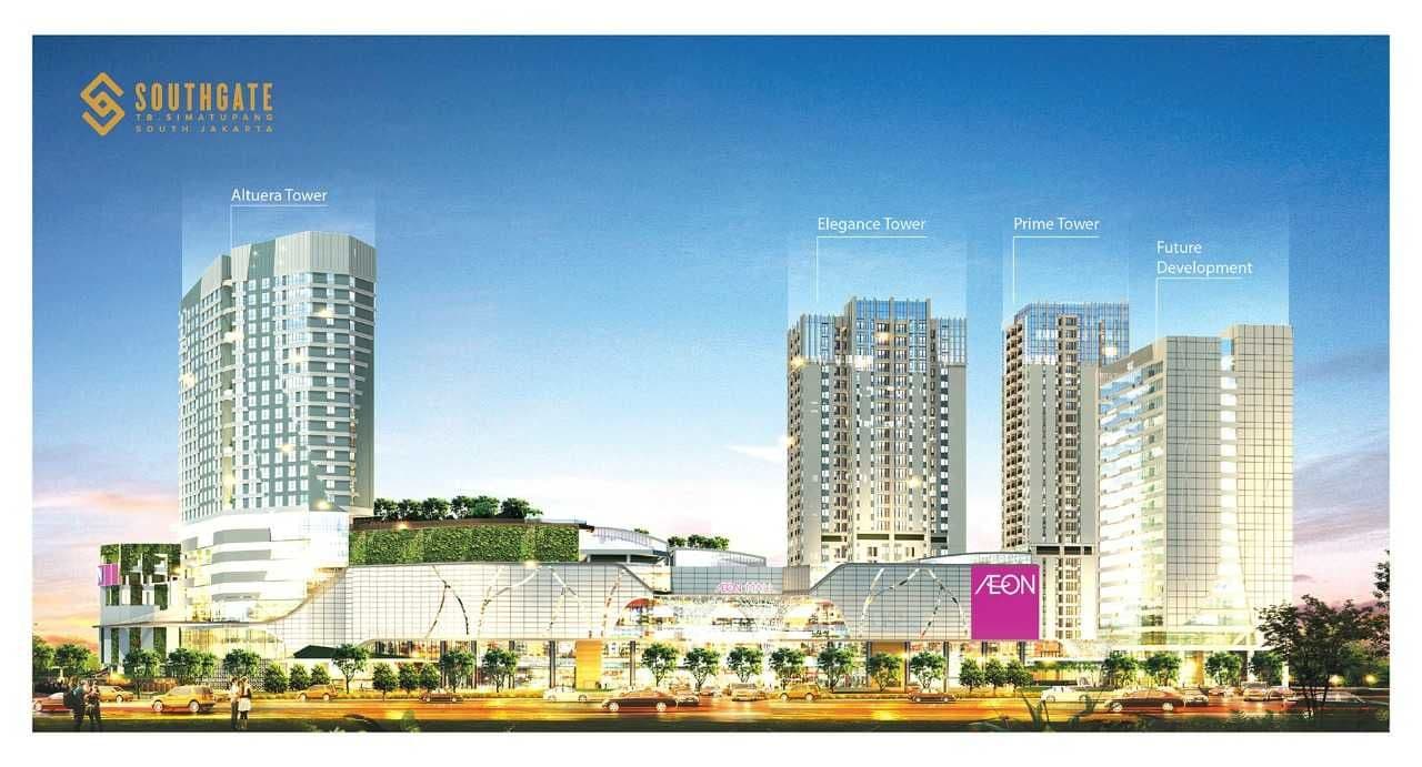 Tower Apartemen Southgate Residence: Prime, Altuera, dan Elegance
