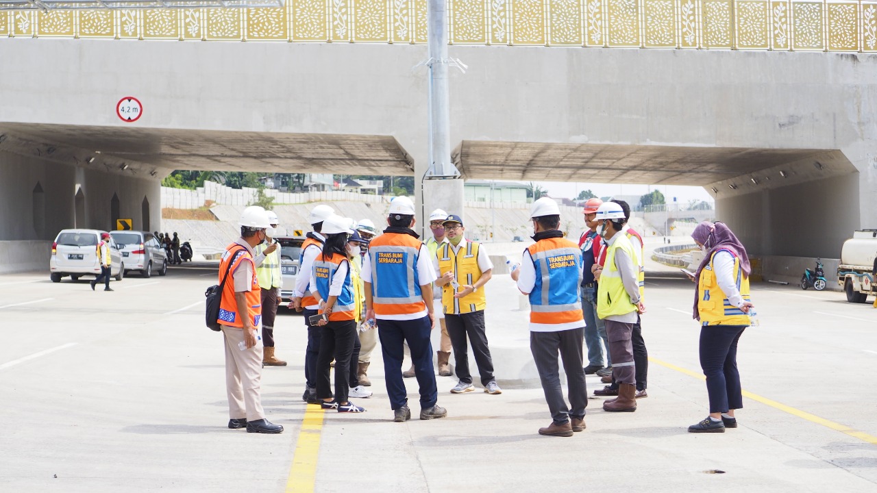 Jalan tol ini akan terkoneksi langsung dengan kawasan TOD Intermoda BSD City