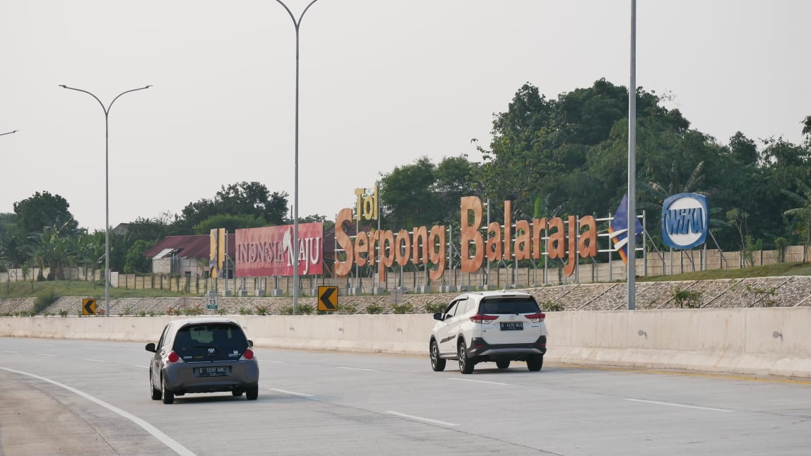 Jalan Tol Serbaraja Seksi II diprediksi rampung pada tahun ini