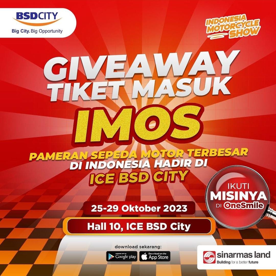 Pameran Sepeda Motor IMOS 2023 Digelar Di ICE BSD City Sinar Mas Land pameran-sepeda-motor-imos-2023-digelar-di-ice-bsd-city-sinar-mas-land