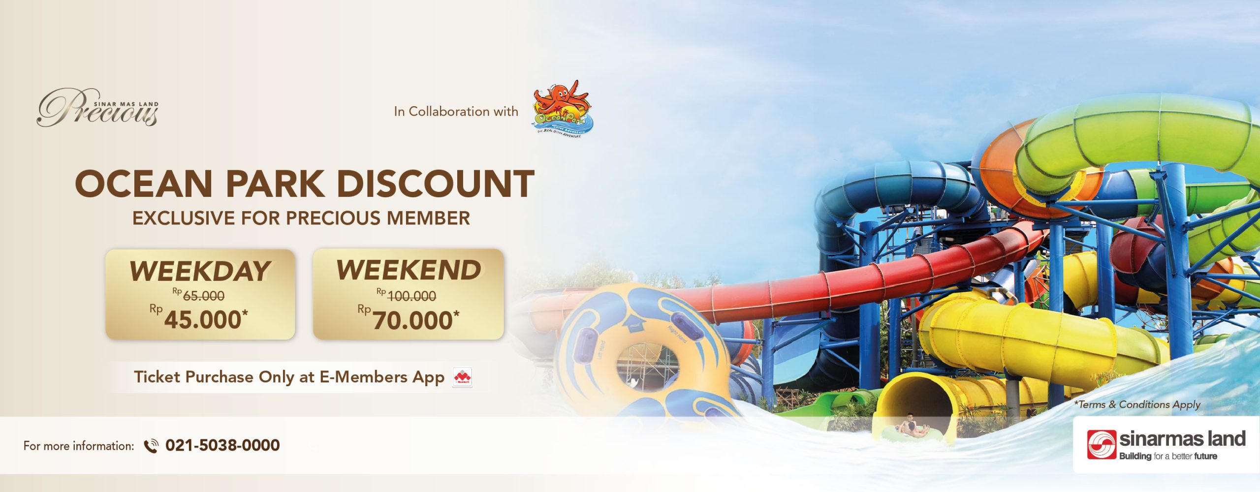 Ocean Park BSD City: Special Price for Precious Member